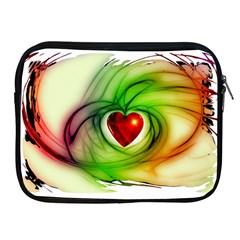 Heart Love Luck Abstract Apple Ipad 2/3/4 Zipper Cases by Pakrebo