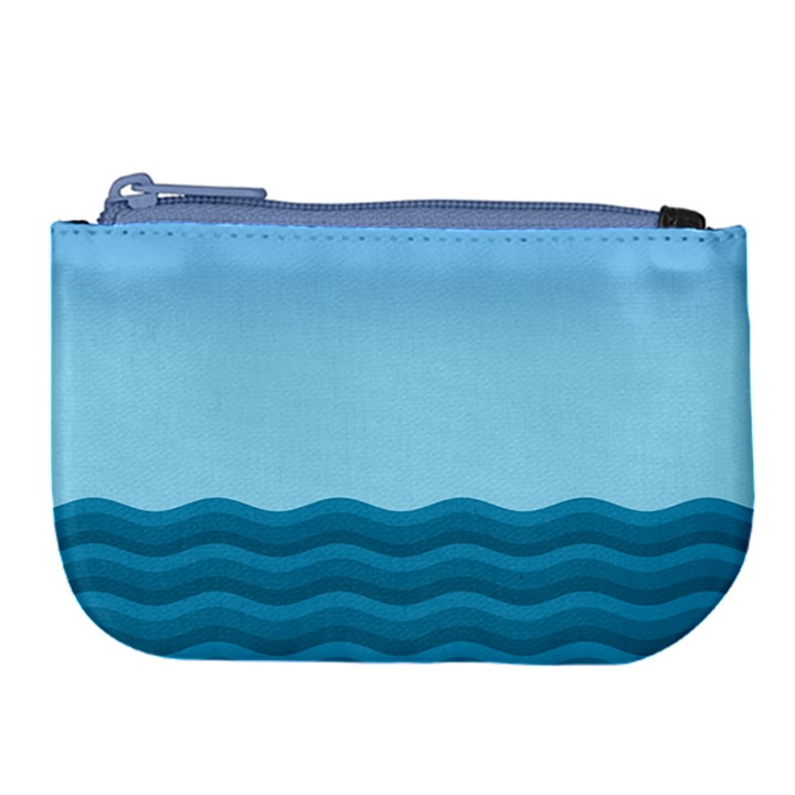 Making Waves Large Coin Purse