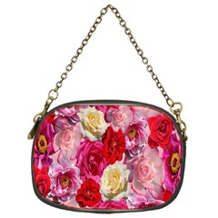 Bed Of Roses Chain Purse (one Side)