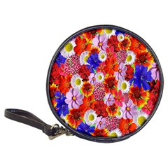 Multicolored Daisies Classic 20-cd Wallets by retrotoomoderndesigns