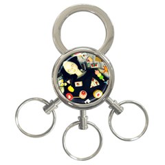 Food 3-ring Key Chains by snowwhitegirl