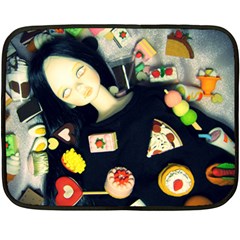 Food Double Sided Fleece Blanket (mini)  by snowwhitegirl