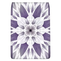 Fractal Floral Pattern Decorative Removable Flap Cover (l)