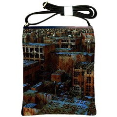 Building Ruins Old Industry Shoulder Sling Bag by Pakrebo