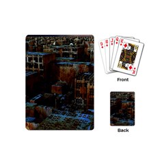 Building Ruins Old Industry Playing Cards (mini) by Pakrebo