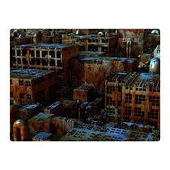 Building Ruins Old Industry Double Sided Flano Blanket (mini)  by Pakrebo