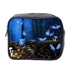 Butterflies Essence Mini Toiletries Bag (two Sides) by WensdaiAmbrose