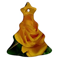 Yellow Rose Ornament (christmas Tree)  by Riverwoman