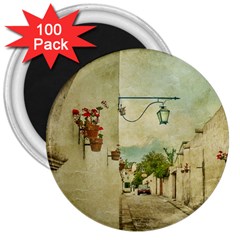 Vintage Grunge Print Arequipa Street, Peru 3  Magnets (100 Pack) by dflcprintsclothing