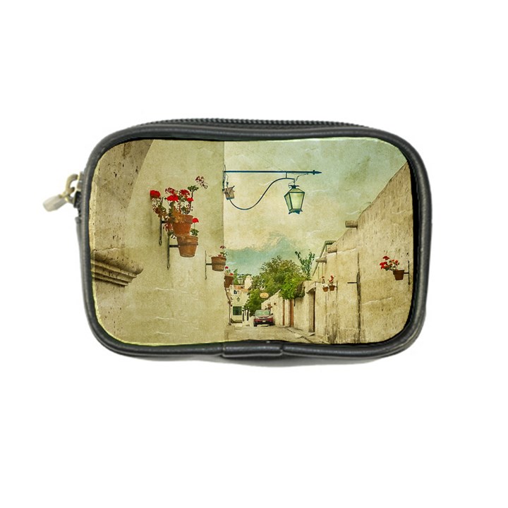 Vintage Grunge Print Arequipa Street, Peru Coin Purse