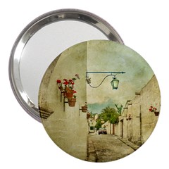 Vintage Grunge Print Arequipa Street, Peru 3  Handbag Mirrors