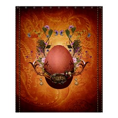 Wonderful Steampunk Easter Egg With Flowers Shower Curtain 60  X 72  (medium)  by FantasyWorld7