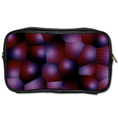 Fractal Rendering Background Toiletries Bag (one Side) by Pakrebo