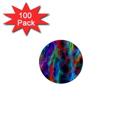 Wizzard Flashes Pattern Abstract 1  Mini Magnets (100 Pack)  by Pakrebo