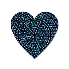 Blockchain Cryptography Heart Magnet