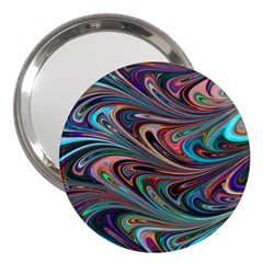 Seamless Abstract Marble Colorful 3  Handbag Mirrors by Pakrebo