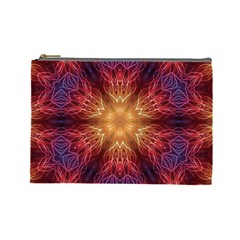 Fractal Abstract Artistic Cosmetic Bag (large) by Pakrebo