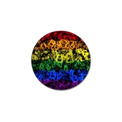 Lgbt Pride Rainbow Gay Lesbian Golf Ball Marker (4 Pack) by Pakrebo