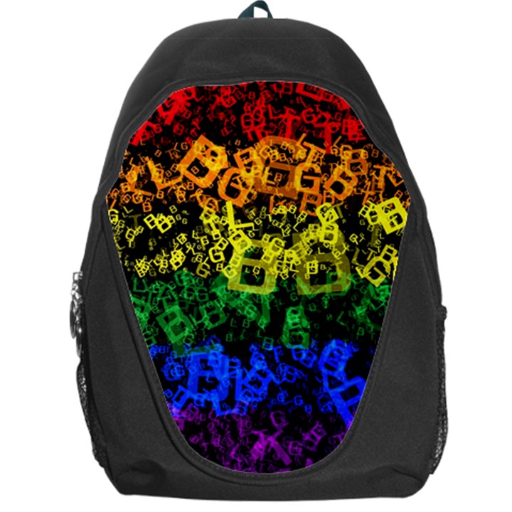 Lgbt Pride Rainbow Gay Lesbian Backpack Bag