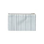 Bright Linear Abstract Print Cosmetic Bag (Small) Back