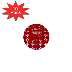 Happy Valentines Every Day 1  Mini Buttons (10 Pack)  by pepitasart