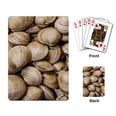 Shellfishs Photo Print Pattern Playing Cards Single Design by dflcprintsclothing