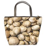 Shellfishs Photo Print Pattern Bucket Bag Back