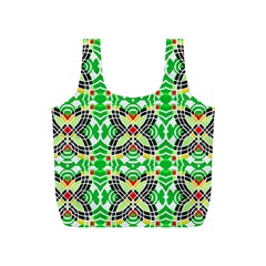 Modern Vintage Butterfly Geometric Full Print Recycle Bag (s)