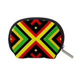 Reggae Vintage Geometric Vibrations Accessory Pouch (Small) Back