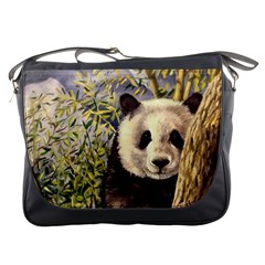 Panda Messenger Bag
