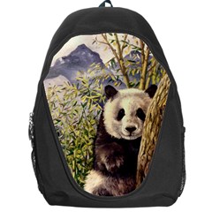 Panda Backpack Bag by ArtByThree