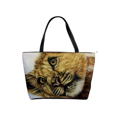 Lion Cub Classic Shoulder Handbag by ArtByThree