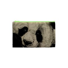 Giant Panda Cosmetic Bag (xs) by ArtByThree