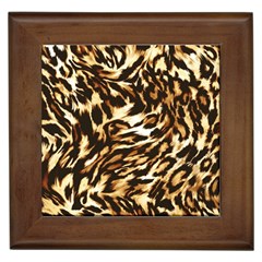 Luxury Animal Print Framed Tiles