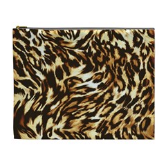 Luxury Animal Print Cosmetic Bag (XL)