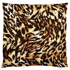 Luxury Animal Print Standard Flano Cushion Case (One Side)