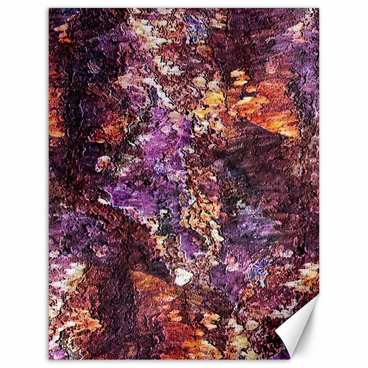 Colorful Rusty Abstract Print Canvas 12  x 16 