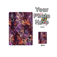 Colorful Rusty Abstract Print Playing Cards 54 (mini) by dflcprintsclothing