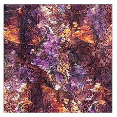 Colorful Rusty Abstract Print Large Satin Scarf (square) by dflcprintsclothing