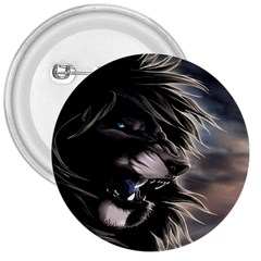 Angry Lion Digital Art Hd 3  Buttons