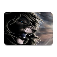 Angry Lion Digital Art Hd Plate Mats