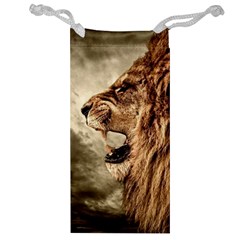 Roaring Lion Jewelry Bag by Sudhe