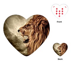 Roaring Lion Playing Cards (heart)