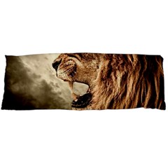 Roaring Lion Body Pillow Case (dakimakura) by Sudhe