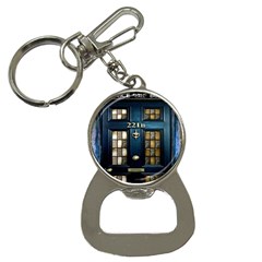 Tardis Sherlock Holmes 221b Bottle Opener Key Chains