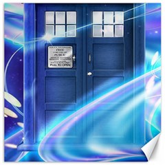 Tardis Space Canvas 16  X 16 