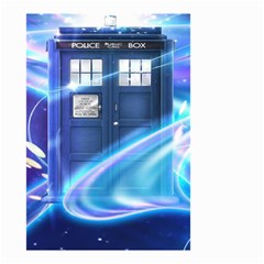 Tardis Space Small Garden Flag (two Sides)