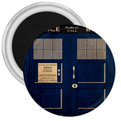 Tardis Poster 3  Magnets