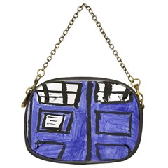 Tardis Painting Chain Purse (two Sides) by Sudhe