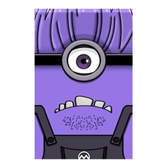 Evil Purple Shower Curtain 48  X 72  (small)  by Sudhe